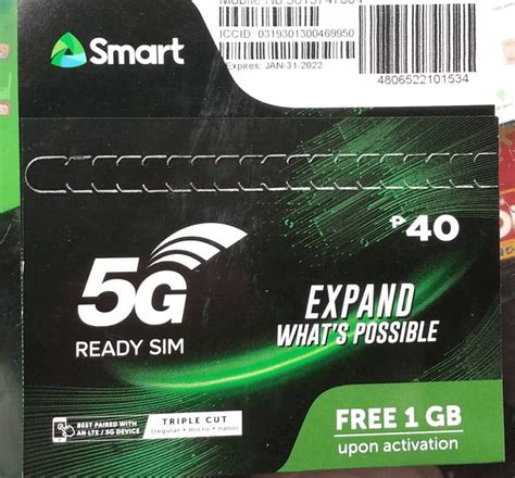 smart sim upgrade to 5g